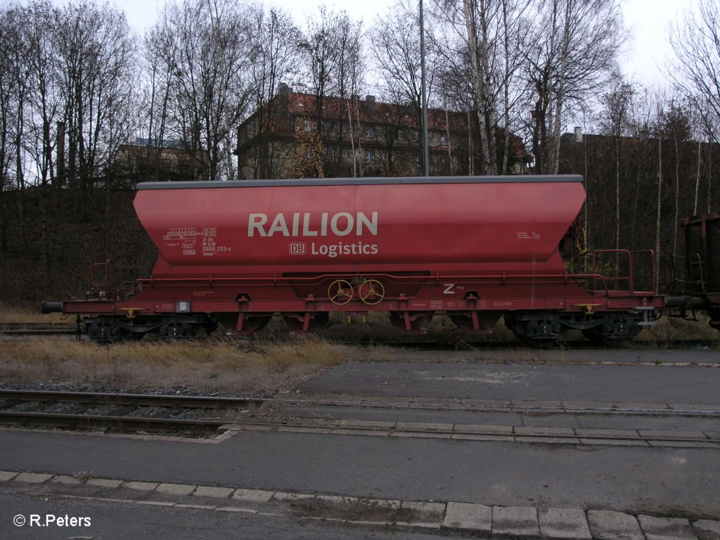 Getreidetransportwagen vom Typ Tanoos der DB