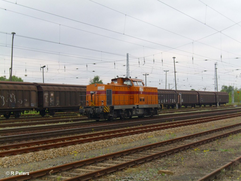 Lok 62 durchfuhr Eisenhttenstadt, 13.05.10