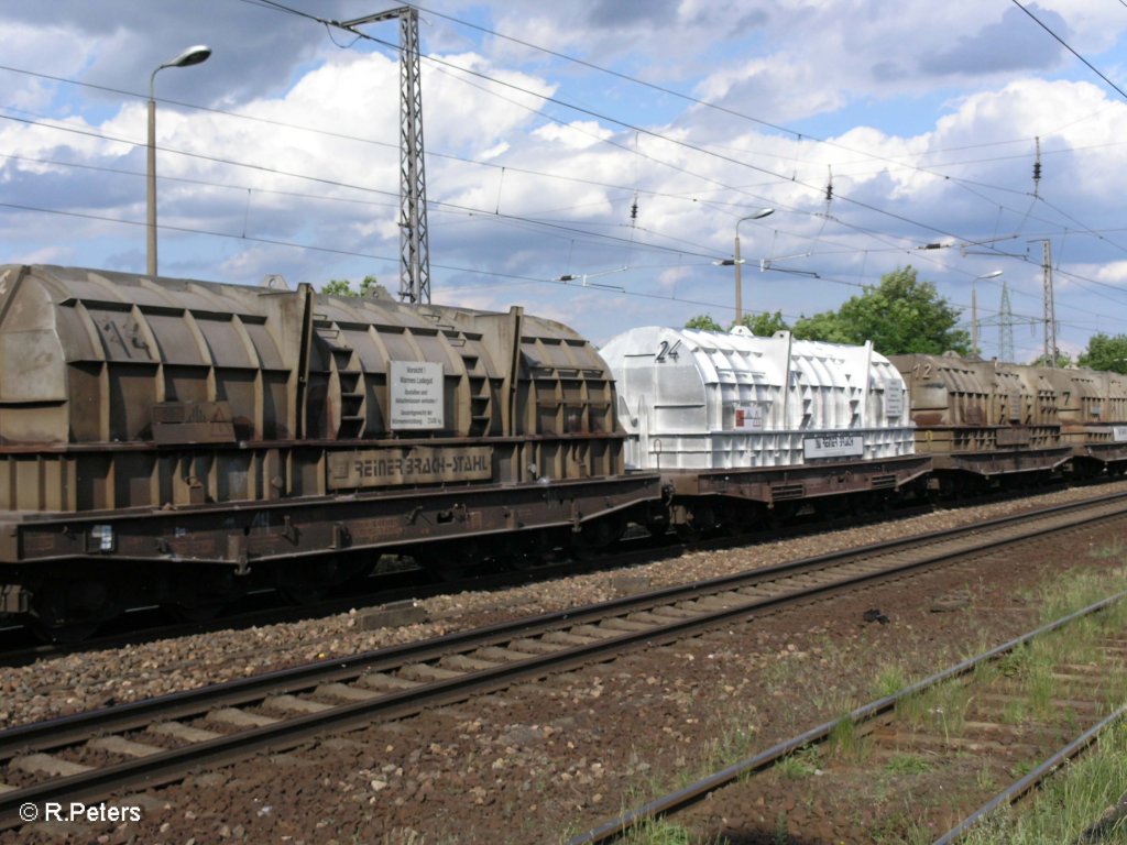 Spezialwagen fr Flssigstahl.