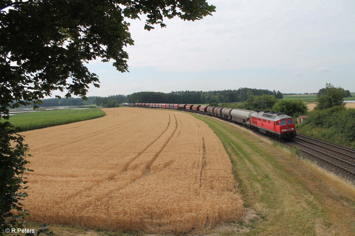 232 583 zog am 13.07.18 den EZ 51716 von Nürnberg bis Hof bei Oberteich.