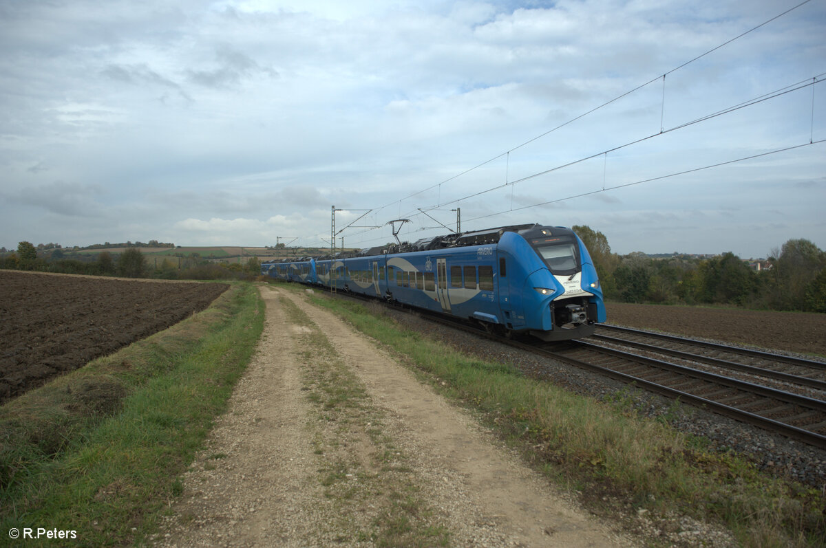 2463 013 erreicht Treuchtlingen als RE80 57153 Würzburg - Treuchtlingen 18.10.24