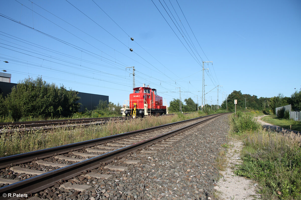 363 685 Lz durch Nürnberg Hohe Marter. 11.08.24