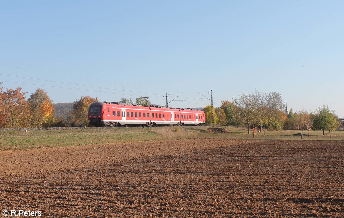440 326-7 als RB 58048/ 58050 Schweinfurt - Jossa/Stegfritz bei Thüngersheim. 13.10.18