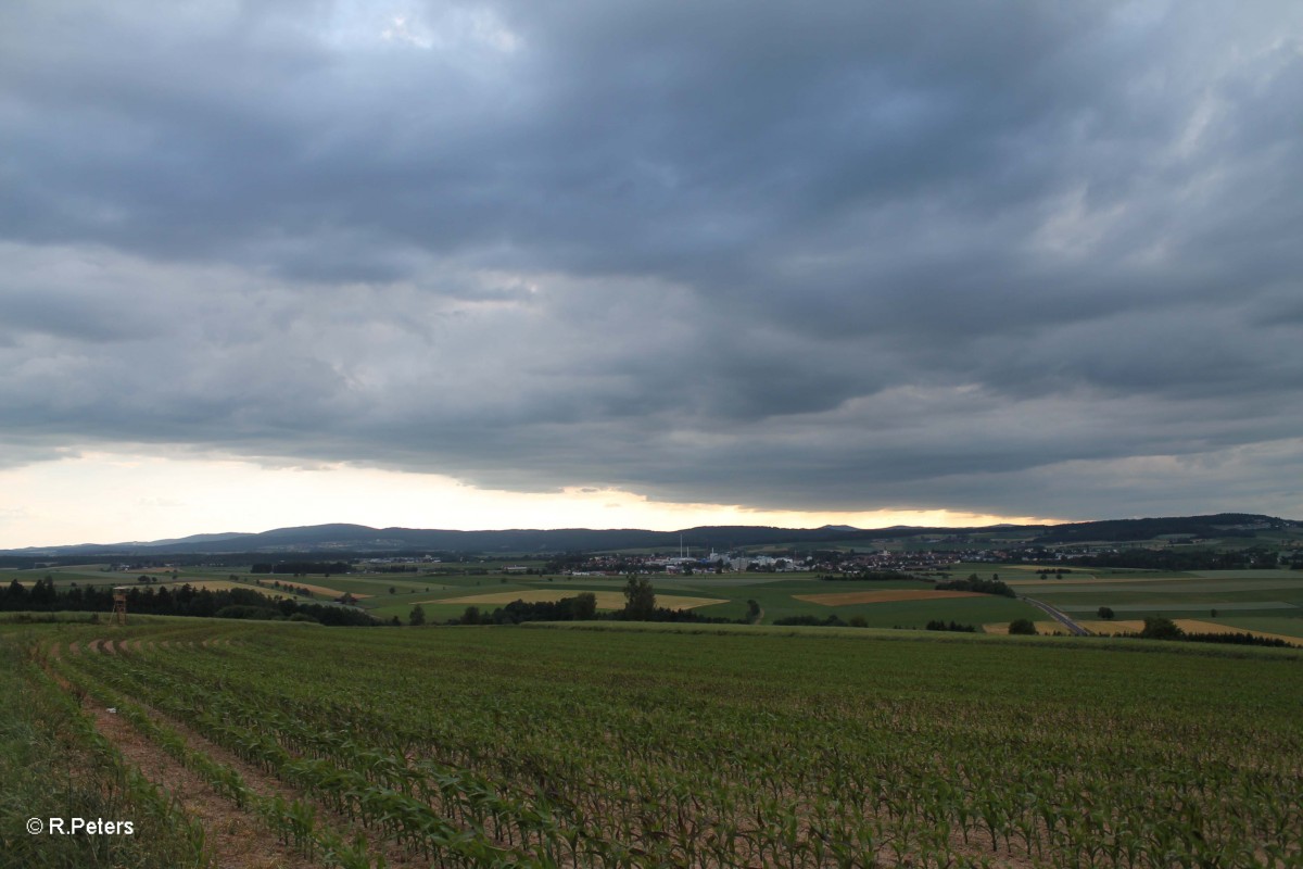 Bedrohliche Wolken in der Oberpfalz 19.06.14