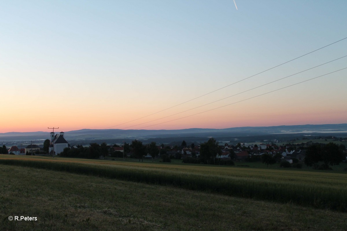 Fuchsmühl und Kirche