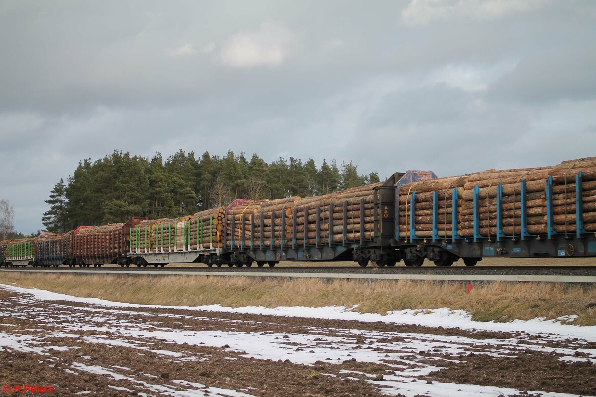 Holztransportwagen der CLR