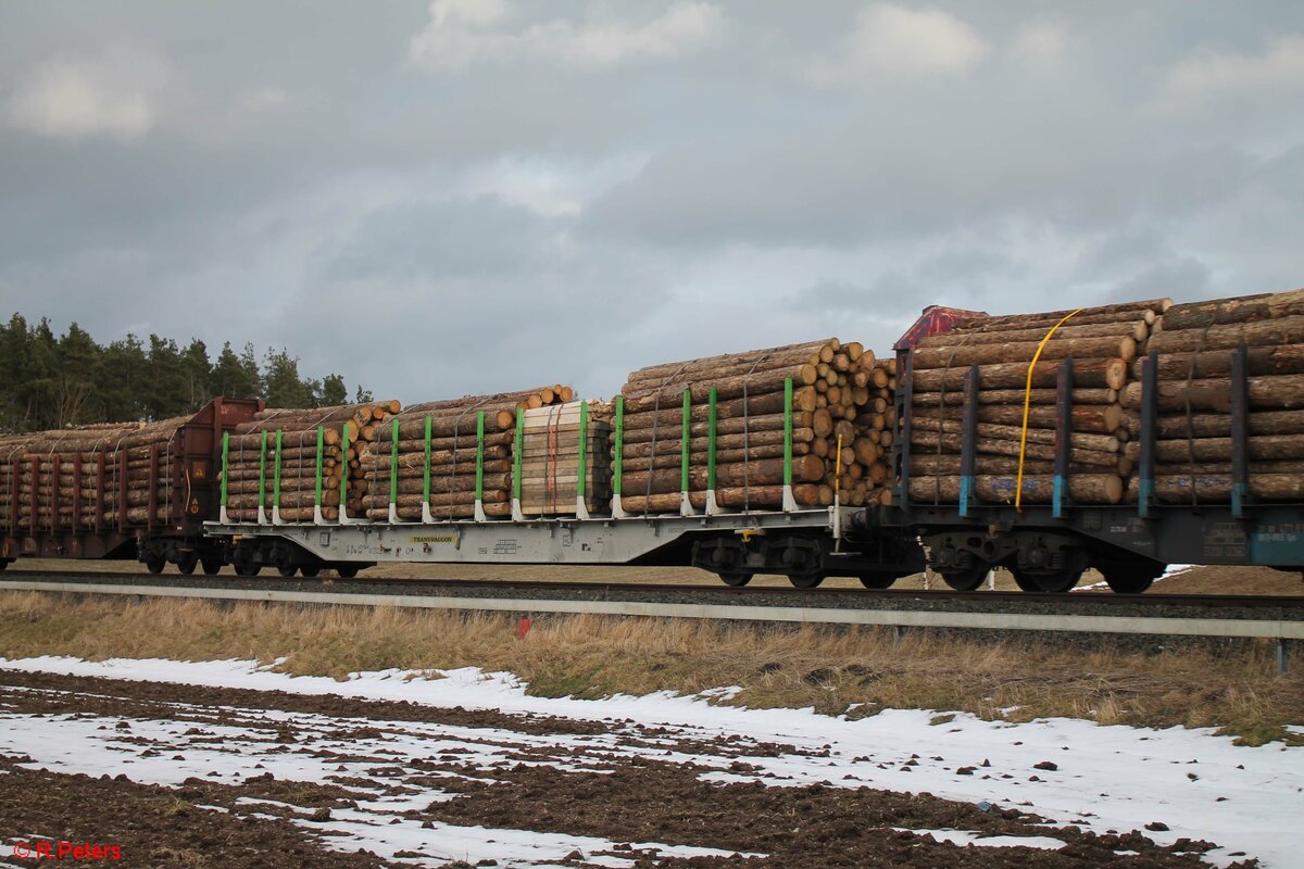 Holztransportwagen von Transwagoon