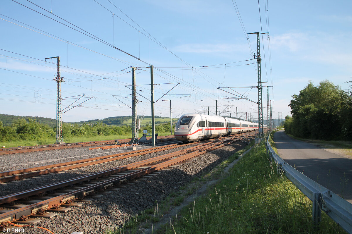 ICE4 0812 042 als ICE 1104 München - Berlin bei Ebensfeld 20.05.24