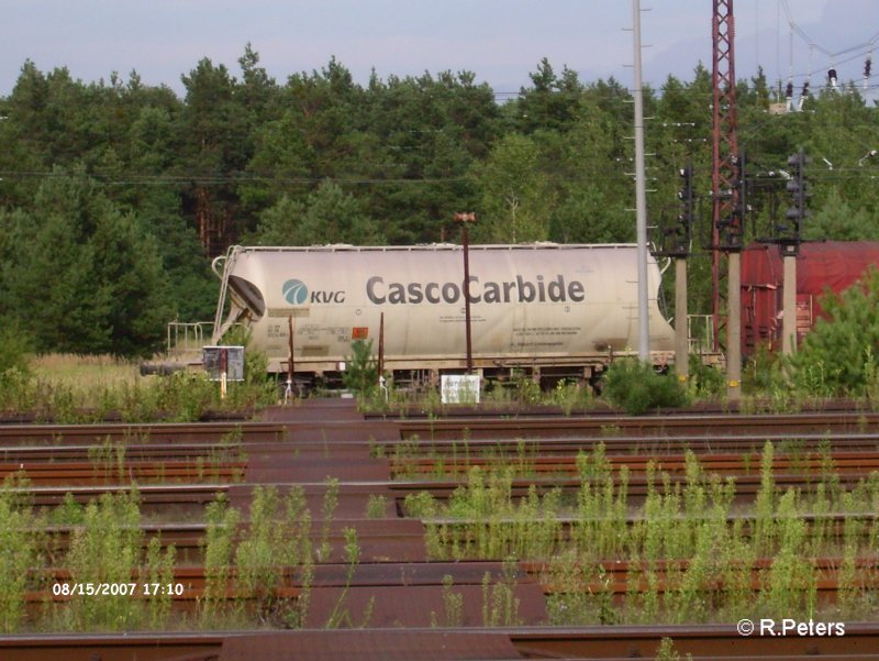 KVG Staubbehlterwagen CascoCarbide in Ziltendorf