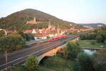 440 808 verlässt Gemünden als RB53 58068 Bamberg - Schlüchtern. 01.09.24