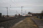 messzug/846408/410101--410-102-in-der 410101 / 410 102 in der Treuchtlinger Kurve in Nürnberg Hohe Marter.30.01.24