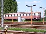 Ein Alter VT steht im Bahnhof Frankfurt/Oder noch abgestellt. 12.06.06