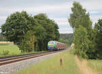 218 443  Donna  als RE2 RE4862 München - Hof bei Naabdemenreuth.