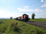 294 598-8 zieht bei Pölling die Übergabe aus Neumarkt/Oberpfalz nach Nürnberg.