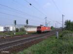 BR 152/47017/152-053-5-rollt-solo-durch-obertraubling 152 053-5 rollt solo durch Obertraubling. 01.05.09