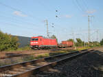 185 235-9 mit einem kurzen Güterzug Nürnberg Hohe Marta 26.09.23
