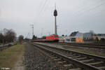 BR 185/847650/185-277-1-mit-leeren-autotransportzug-nach 185 277-1 mit leeren Autotransportzug nach Passau in Nürnberg Hohe Marter. 18.02.24