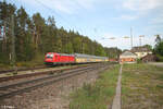 187 185-4 mit einem gemischten Güterzug in Ochenbruck. 30.04.24