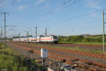 IC-Zuge/875739/147-557-zieht-als-ic2062-leipzig 147 557 zieht als IC2062 Leipzig - Karlsruhe bei Ebensfeld gen Süden. 