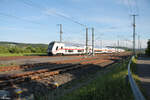 IC-Zuge/875740/147-557-zieht-als-ic2062-leipzig 147 557 zieht als IC2062 Leipzig - Karlsruhe bei Ebensfeld gen Süden. 