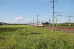 ICE/874923/403-057-esslingen-am-necker-als 403 057 'Esslingen am Necker' als ICE 709 Hamburg - Mnchen bei Ebensfeld. 20.05.24