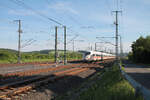 403 027  Siegen  als ICE 502 München - Hamburg bei Ebensfeld.