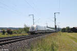 5812 085  Karriere Fernverkehr  als ICE 882 München - Hamburg bei Oberdachstetten.