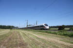 93 80 5411 510-1 Naumburg/Saale als umgeleiteter ICE 23 Koblenz - Wien bei Oberdachstetten.