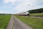 403 027  Siegen  als ICE1223 Oberhausen - München HBF bei Oberdachstetten.