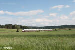 403 018  Münster Westf.  als ICE 1106 München - Berlin bei Oberdachstetten.