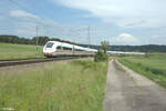 0812 036 ICE 504 München - Hamburg bei Oberdachstetten.