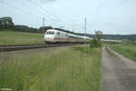 401 503  Neu-Isenburg  als ICE2904 (1104) München HBF - Hamburg HBF bei Oberdachstetten 08.06.24