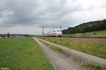 401 086  Chur  30 Jahre ICE bei Oberdachstetten als ICE gen Süden. 02.07.24