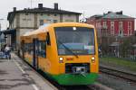 Oberpfalzbahn: Im Auftrag der DB Regio AG, Region Bayern wird der Personenverkehr zwischen Schwandorf und Furth im Wald mit VT der Oberpfalzbahn betrieben.
