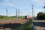 Das Sandwitch 193 802 und 193 805 ziehen mit dem RE19 4922 Nrnberg - Sonneberg bei Ebensfeld.