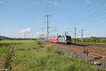 bayern/874922/nachschuss-auf-193-805-am-re19 Nachschuss auf 193 805 am RE19 4922 Nrnberg - Sonneberg bei Ebensfeld. 20.05.24