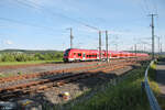 1462 038 als RE14 4977 Saalfeld - Nürnberg bei Ebensfeld. 20.05.24