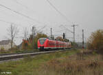 1440 541 fährt in Heilsbronn als S4 39424 Nürnberg - Ansbach ein.