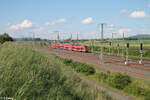 1462 040 als RE14 4991 Saalfeld - Nürnberg bei Ebensfeld.