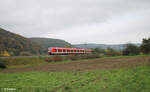 423 863-0 der S-Bahn München auf Überführungsfahrt nach München bei Wernfeld im Maintal. 20.10.24