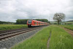 425 149-2 als RE55 4611 Frankfurt/Main - Würzburg bei Retzbach-Zellingen.