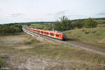 423 als S6 nach Nürnberg bei Emskirchen.