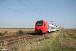 429 600 + 113 kommt zurück als RB SE14 12212 Karlsruhe - Frankfurt HBF bei Frankenthal.