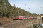 442 605-2  Stockheim  als S3 39182 Neumarkt/Oberpfalz - Fürth in Ochenbruck. 26.03.24