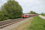 442 606-0 als S1 S39164 Neumarkt/Oberpfalz - Bamberg bei Pölling.