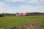 BR 442/856453/442-736-5-als-s1-s39161bamberg-- 442 736-5 als S1 S39161Bamberg - Neumarkt/Oberpfalz bei Pölling. 28.04.24