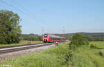 br-442/871714/442-265-als-s1-39119-bamberg 442 265 als S1 39119 Bamberg - Neumarkt/Oberpfalz bei Pölling. 20.05.24