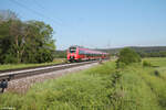 442 265 als S1 39119 Bamberg - Neumarkt/Oberpfalz bei Pölling. 20.05.24