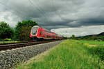 445 062 als RE 55 4622 Bamberg - Frankfurt/Main bei Thüngersheim. 18.05.24