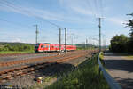 BR 612/874916/612-641-als-re-32-3499 612 641 als RE 32 3499 Hof - Bamberg bei Ebensfeld. 20.05.24